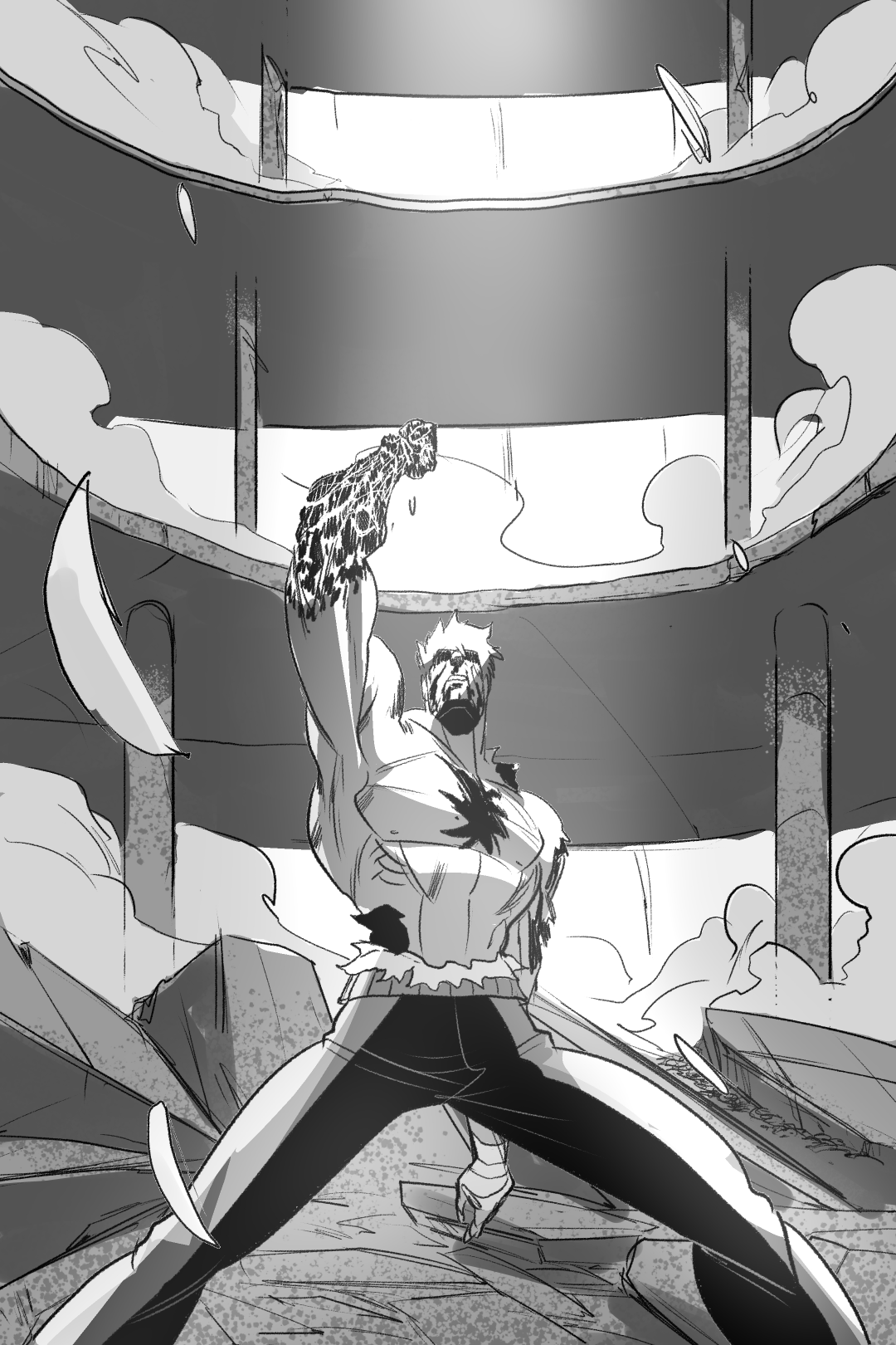The Showdown Part VI panel 53